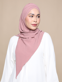 Soft Crepe Tri Lux Turban - Blush