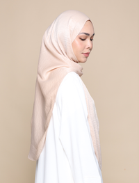 Maryam Satin Crepe Onesie - Almond