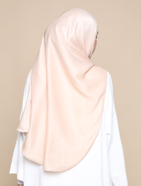 Maryam Satin Crepe Onesie - Almond