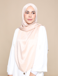 Maryam Satin Crepe Onesie - Almond