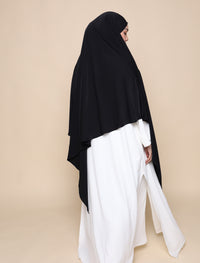 Buttery Khimar - Black