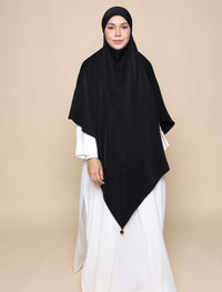 Buttery Khimar - Black