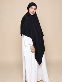 Buttery Khimar - Black