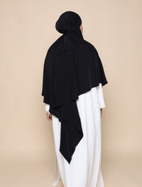 Buttery Khimar - Black