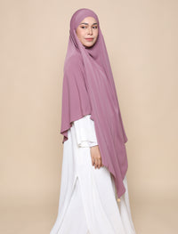 Buttery Khimar - Dusty Mauve