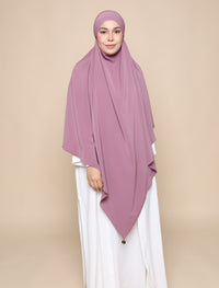 Buttery Khimar - Dusty Mauve