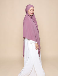 Buttery Khimar - Dusty Mauve