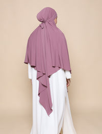 Buttery Khimar - Dusty Mauve