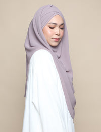 Khadijah Turban Chiffon Crinkle - Taupe