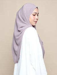 Khadijah Chiffon Crinkle - Taupe