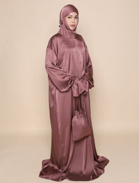 Travel Prayer Dress - Chocolate Plum