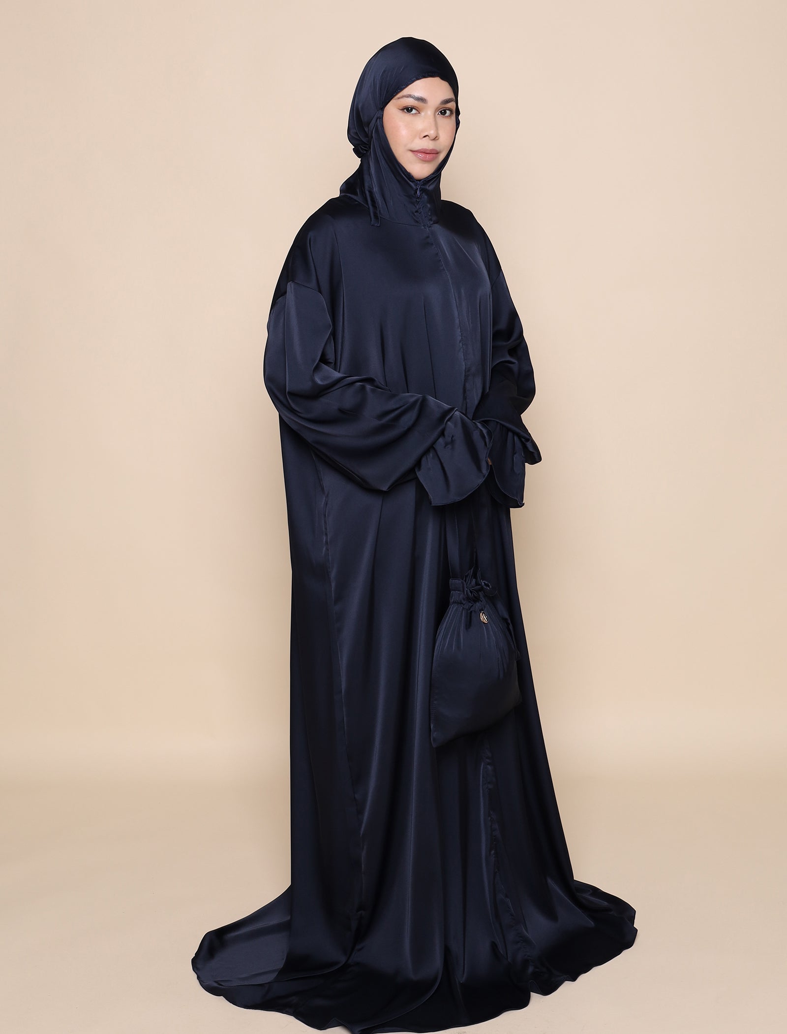 Travel Prayer Dress - Dark Navy