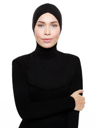 Double V Ninja Underscarf - Black