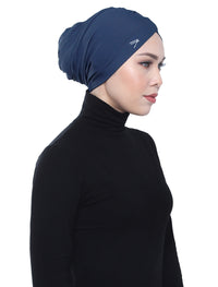 Aqua Sol Swim Turban - Navy