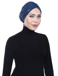 Aqua Sol Swim Turban - Navy